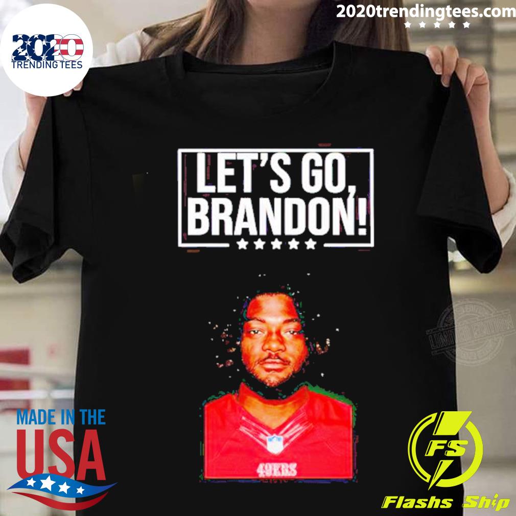 Official brandon Aiyuk Let's Go - Adult & Kids T-Shirts, Sweatshirts & Hoodies apparel design preview 1