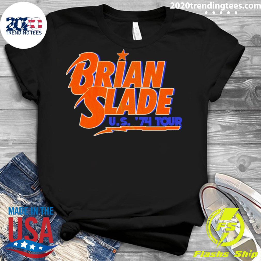 Official brian Slade The Final Tour - Adult & Kids T-Shirts, Sweatshirts & Hoodies apparel design preview 3