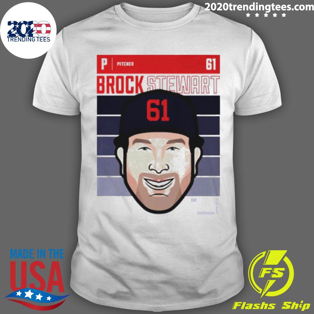 Official brock Stewart Minnesota Fade Baseball - Adult & Kids T-Shirts, Sweatshirts & Hoodies apparel design preview 1