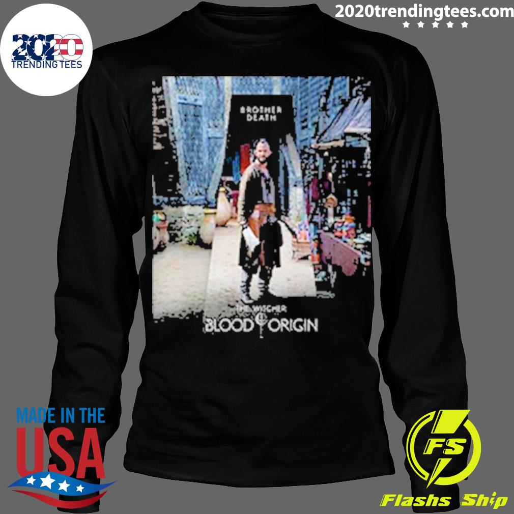 Official brother Death In The Witcher Blood Origin - Adult & Kids T-Shirts, Sweatshirts & Hoodies apparel design preview 4