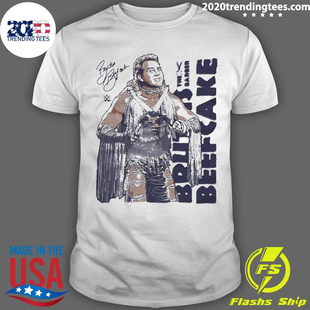 Official brutus "The Barber" Beefcake 500 Level - Adult & Kids T-Shirts, Sweatshirts & Hoodies apparel design preview 1