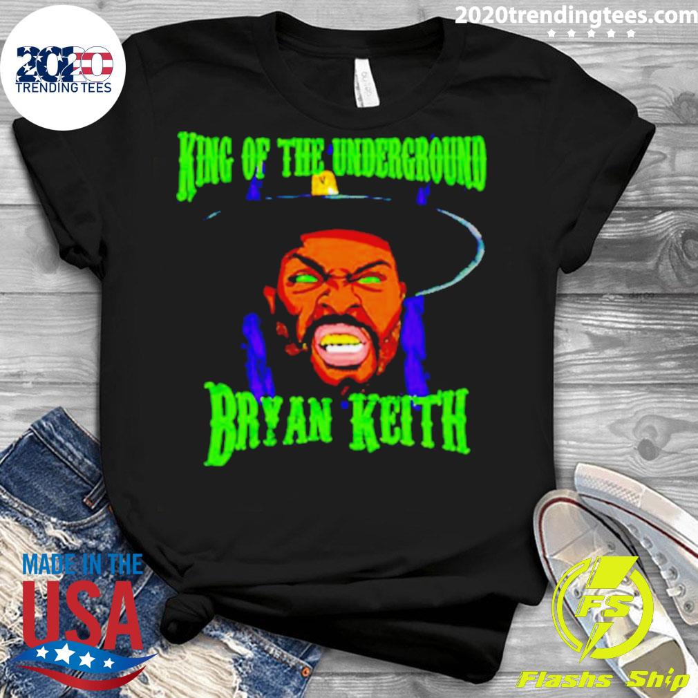 Official bryan Keith King Of The Underground - Adult & Kids T-Shirts, Sweatshirts & Hoodies apparel design preview 3
