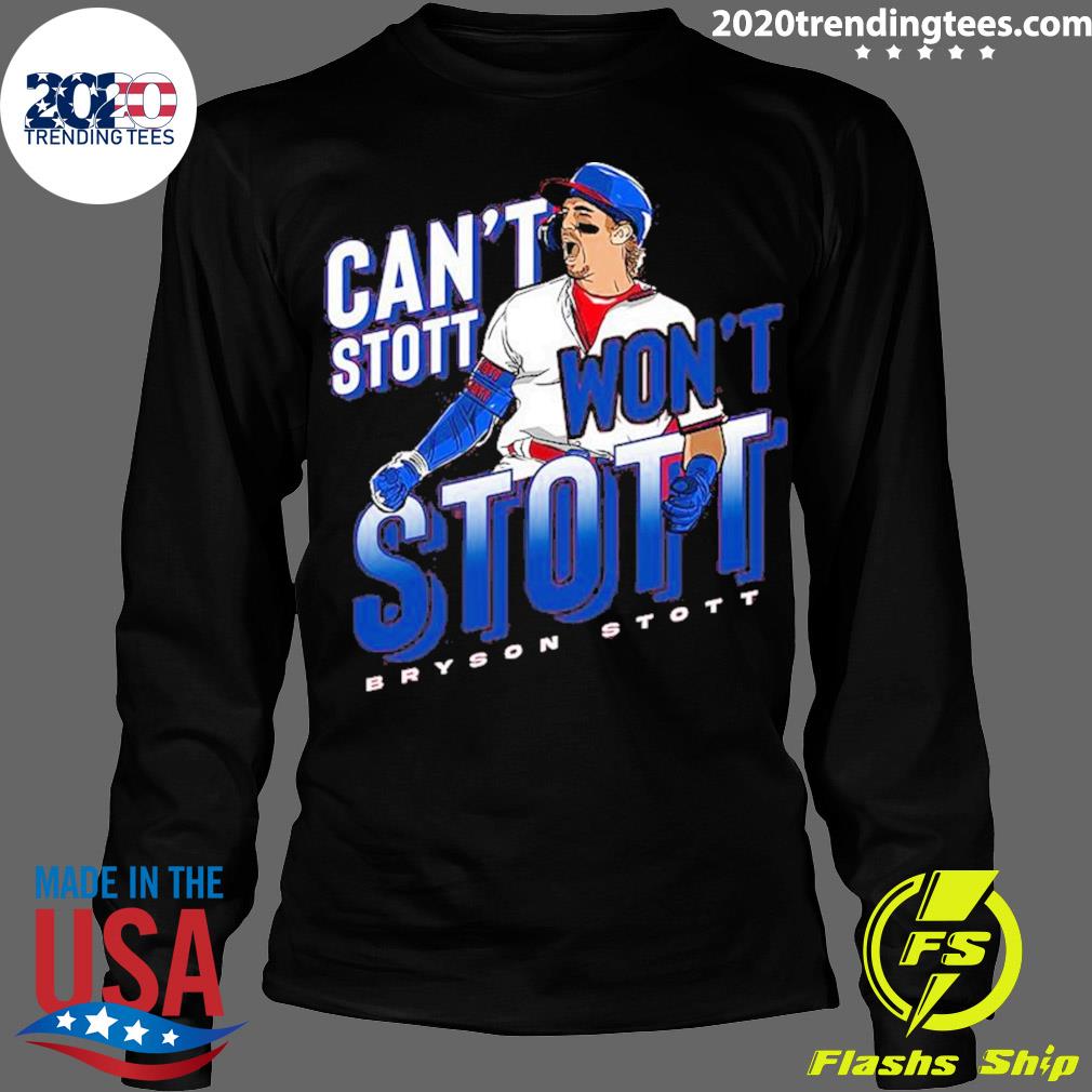 Official bryson Stott Can't Stop, Won't - Adult & Kids T-Shirts, Sweatshirts & Hoodies apparel design preview 4