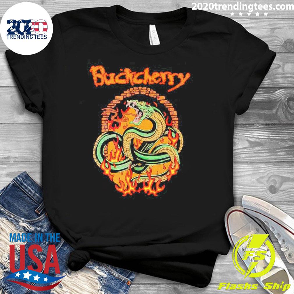 Official buckcherry Serpent - Adult & Kids T-Shirts, Sweatshirts & Hoodies apparel design preview 3