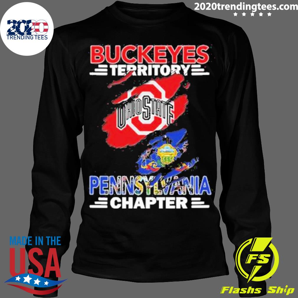 Official buckeyes Territory Pennsylvania Chapter - Adult & Kids T-Shirts, Sweatshirts & Hoodies apparel design preview 4