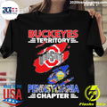 Official buckeyes Territory Pennsylvania Chapter - Adult & Kids T-Shirts, Sweatshirts & Hoodies apparel design preview 1
