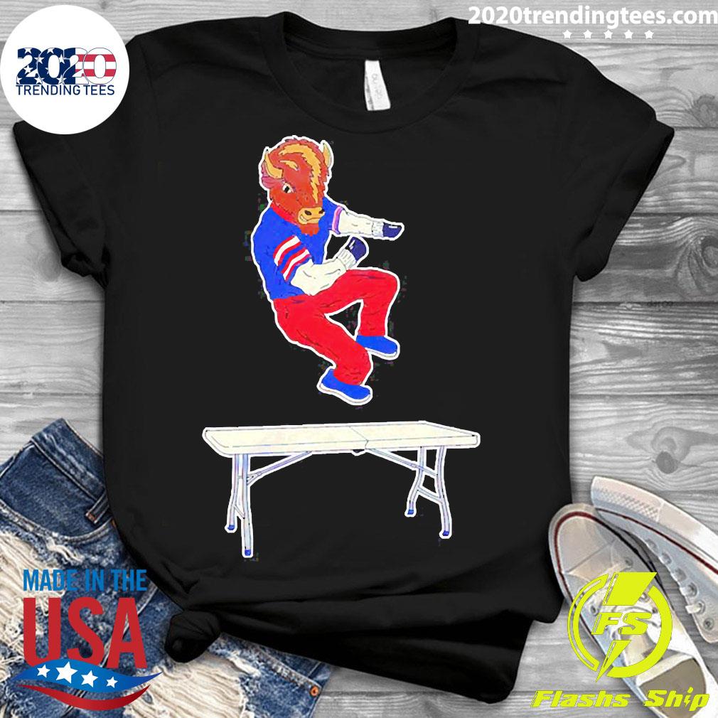 Official Buffalo Bills Table - Adult & Kids T-Shirts, Sweatshirts & Hoodies apparel design preview 3