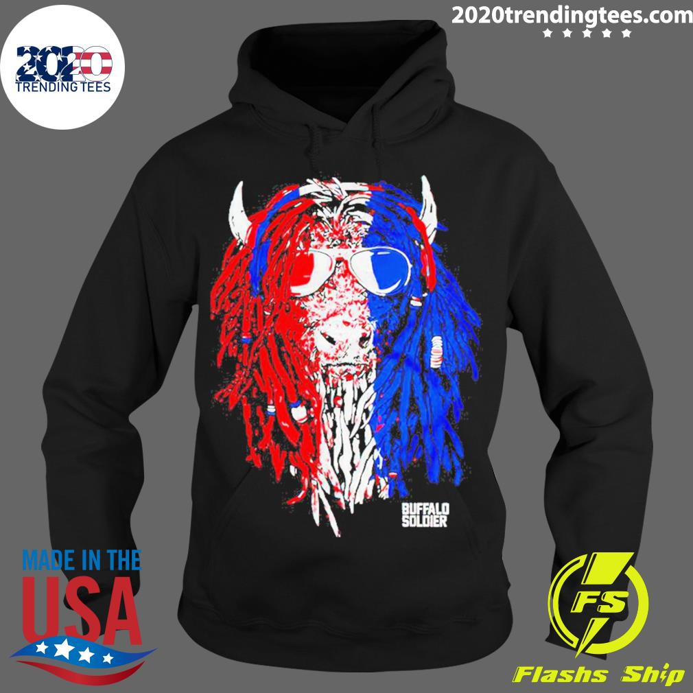 Official buffalo Soldier Funny - Adult & Kids T-Shirts, Sweatshirts & Hoodies apparel design preview 2