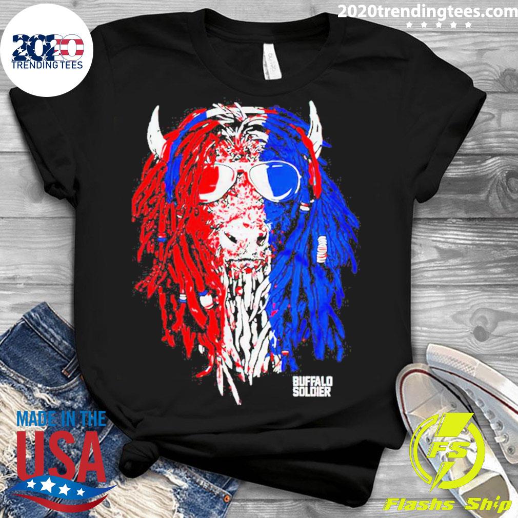 Official buffalo Soldier Funny - Adult & Kids T-Shirts, Sweatshirts & Hoodies apparel design preview 3