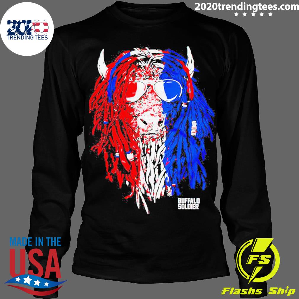 Official buffalo Soldier Funny - Adult & Kids T-Shirts, Sweatshirts & Hoodies apparel design preview 4