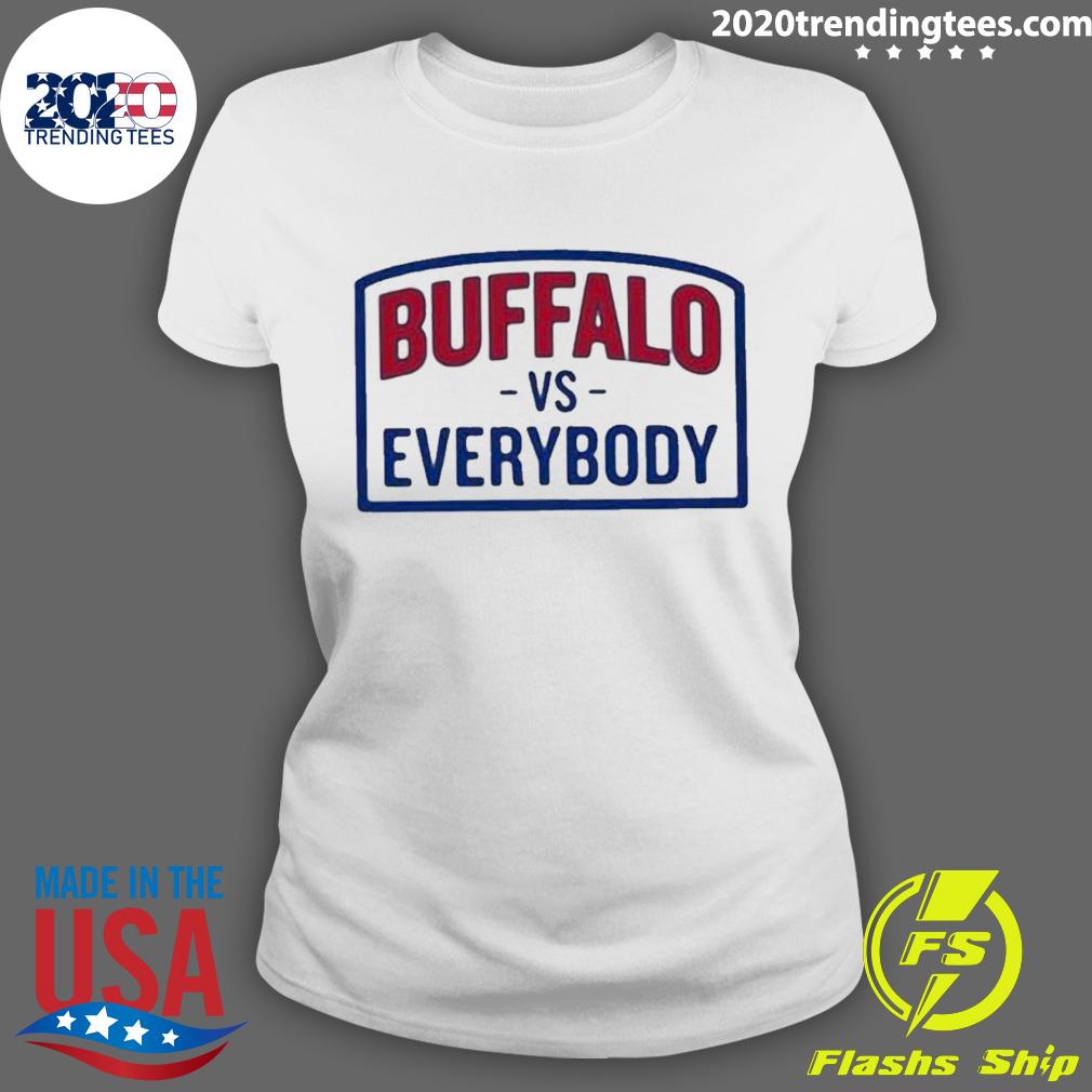 Official buffalo Vs Everybody 2023 - Adult & Kids T-Shirts, Sweatshirts & Hoodies apparel design preview 3