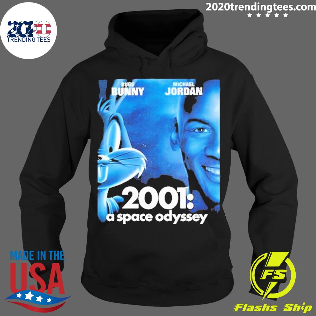 Official bugs Bunny Michael Jordan 2001 A Space - Adult & Kids T-Shirts, Sweatshirts & Hoodies apparel design preview 2