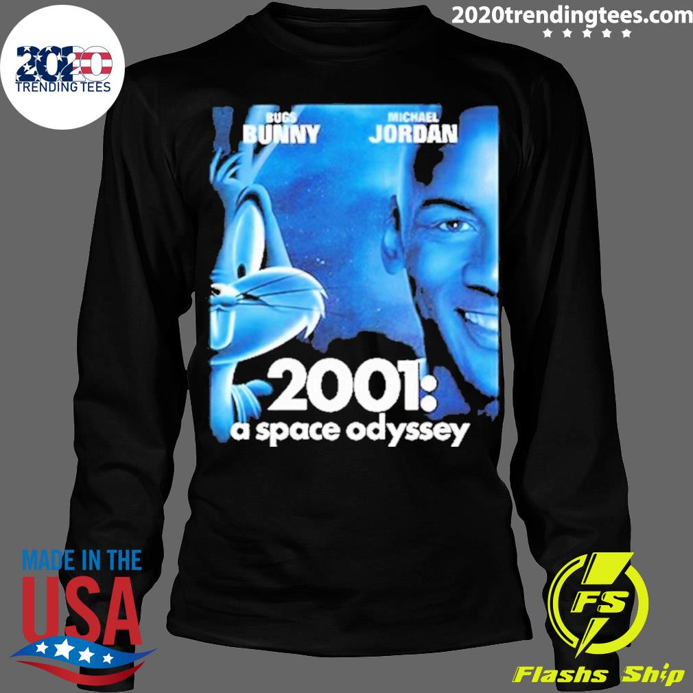 Official bugs Bunny Michael Jordan 2001 A Space - Adult & Kids T-Shirts, Sweatshirts & Hoodies apparel design preview 4