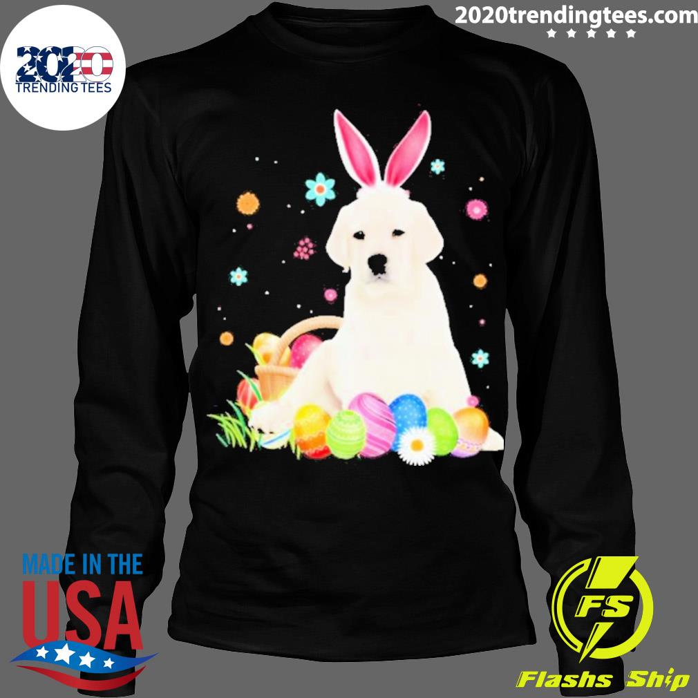 Official bunny Egg White Labrador Happy Eas - Adult & Kids T-Shirts, Sweatshirts & Hoodies apparel design preview 4