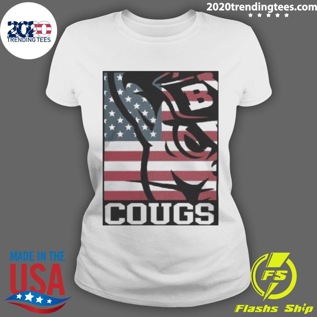 Official byu Patriot American 2023 Cougs - Adult & Kids T-Shirts, Sweatshirts & Hoodies apparel design preview 3