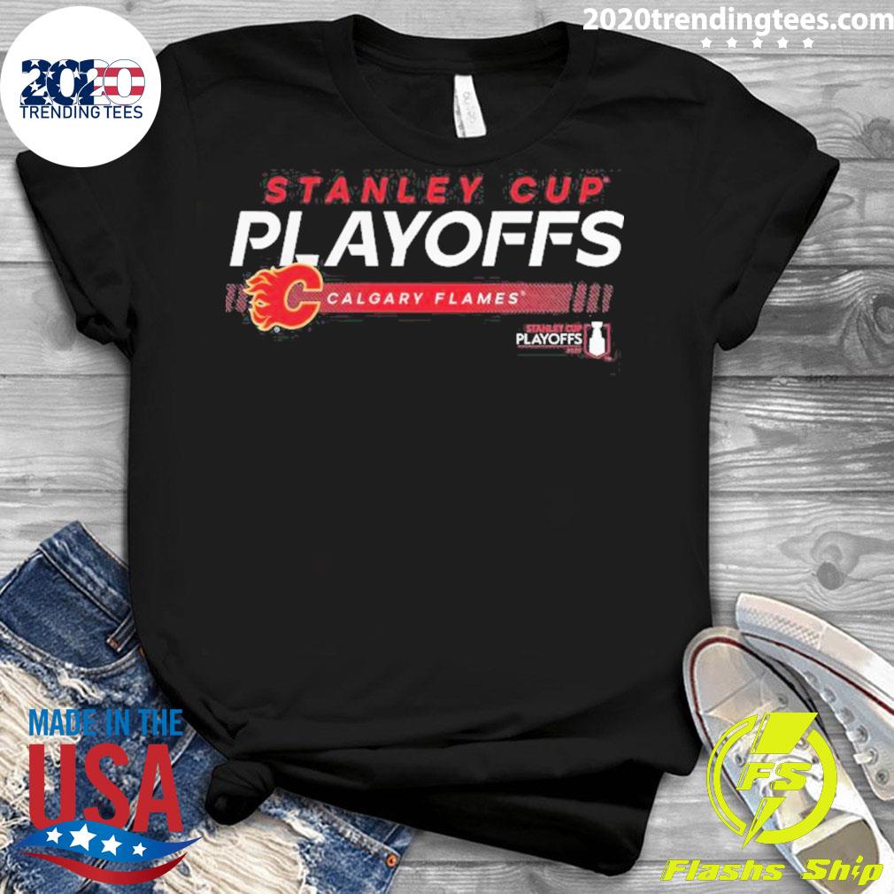 Official calgary Flames 2022 Stanley Cup Playoffs - Adult & Kids T-Shirts, Sweatshirts & Hoodies apparel design preview 3
