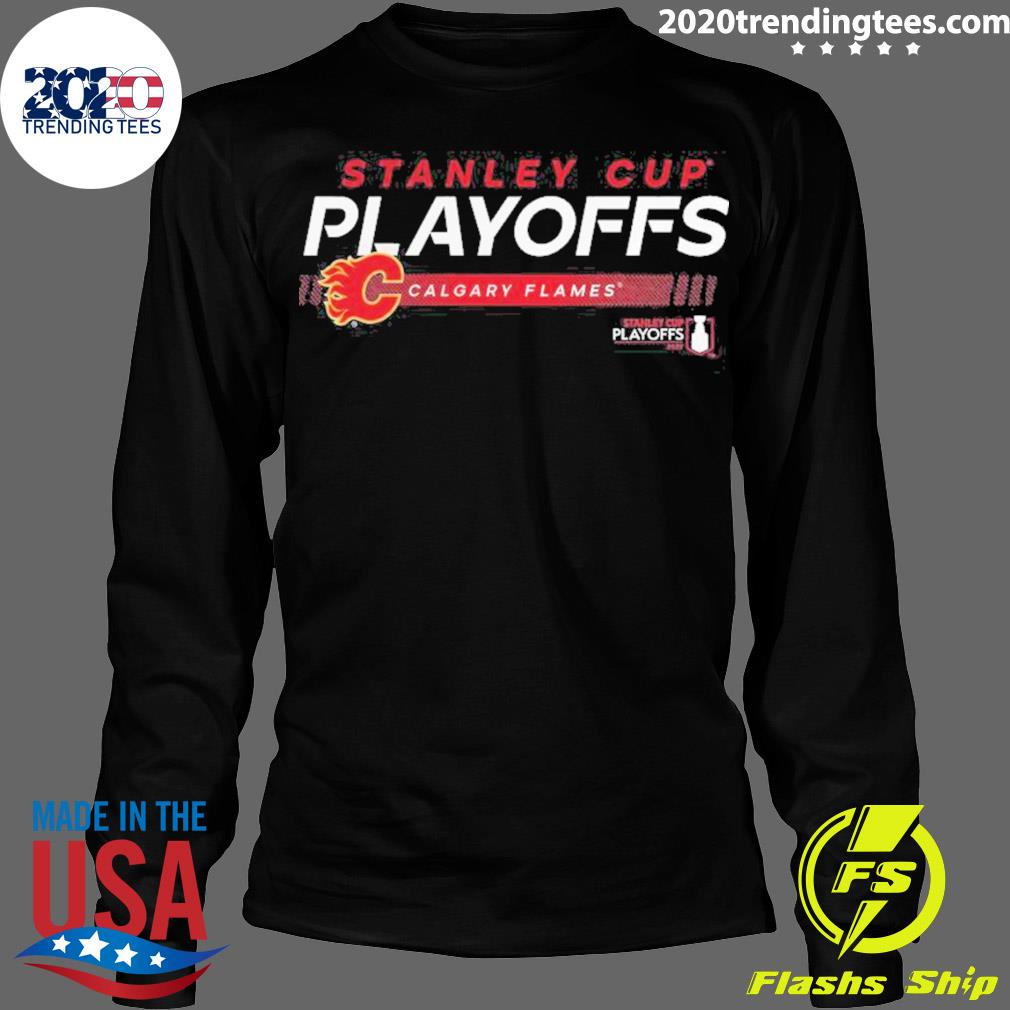 Official calgary Flames 2022 Stanley Cup Playoffs - Adult & Kids T-Shirts, Sweatshirts & Hoodies apparel design preview 4