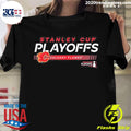 Official calgary Flames 2022 Stanley Cup Playoffs - Adult & Kids T-Shirts, Sweatshirts & Hoodies apparel design preview 1