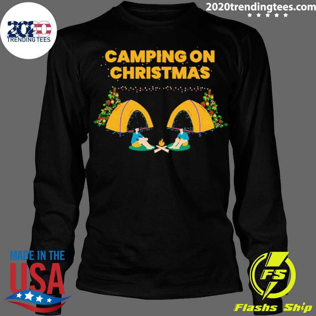 Official camping On Christmas - Adult & Kids T-Shirts, Sweatshirts & Hoodies apparel design preview 4