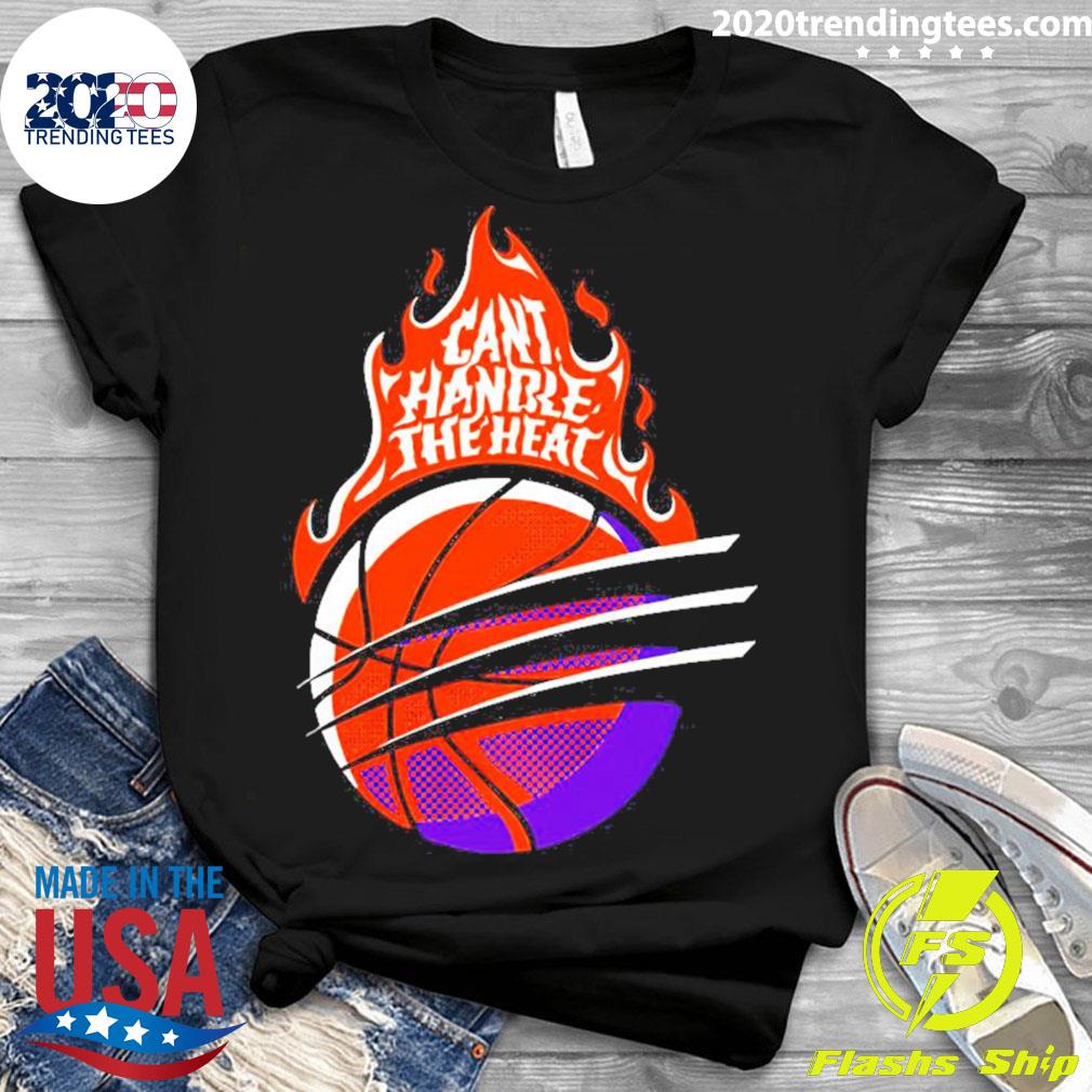 Official can't Handle The Heat Phoenix Suns - Adult & Kids T-Shirts, Sweatshirts & Hoodies apparel design preview 3