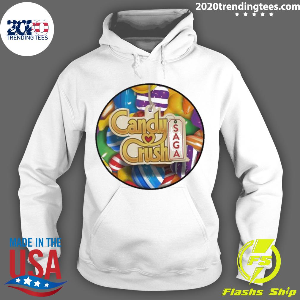 Official candy Crush Logo - Adult & Kids T-Shirts, Sweatshirts & Hoodies apparel design preview 2