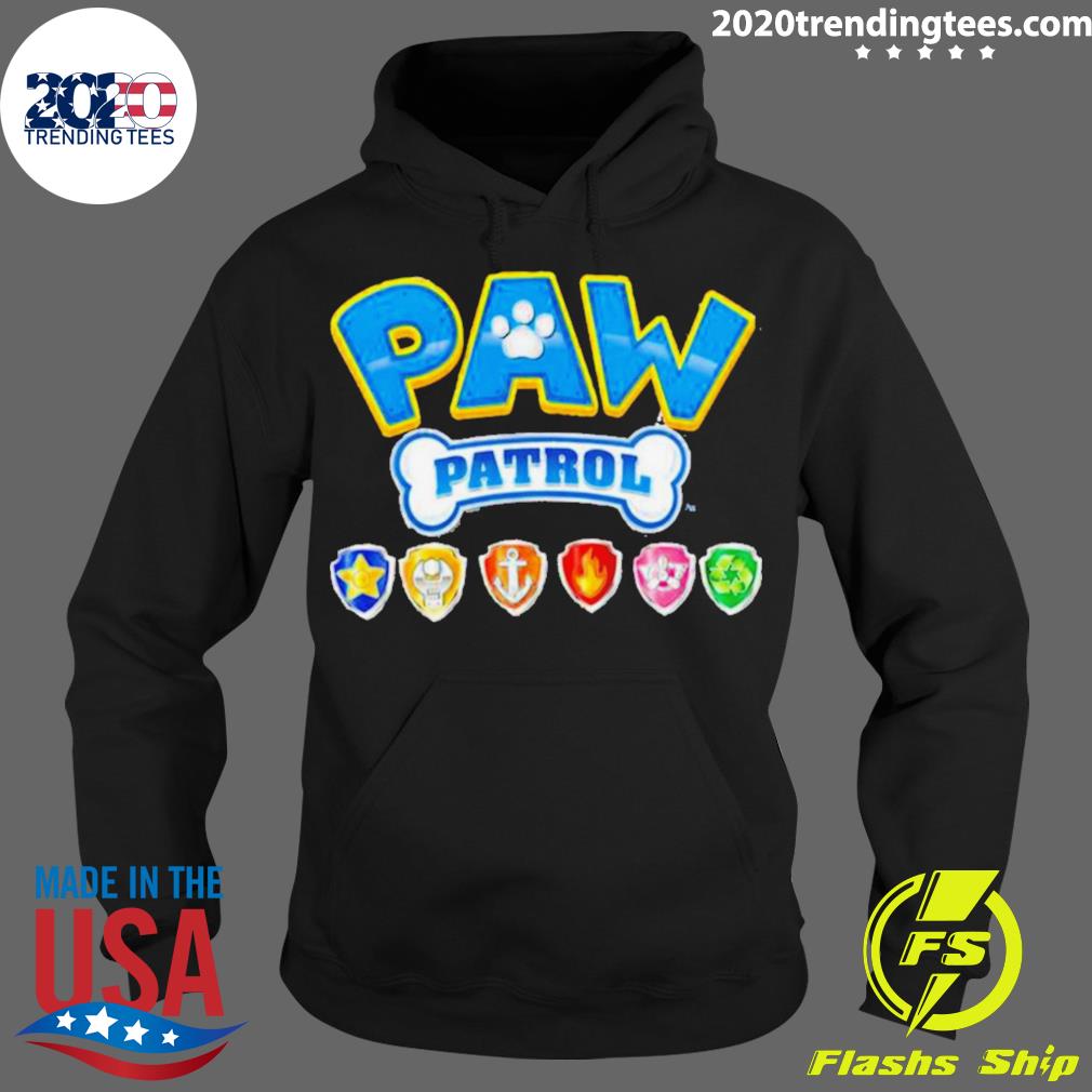 Official canine Patrol Design Icons - Adult & Kids T-Shirts, Sweatshirts & Hoodies apparel design preview 2