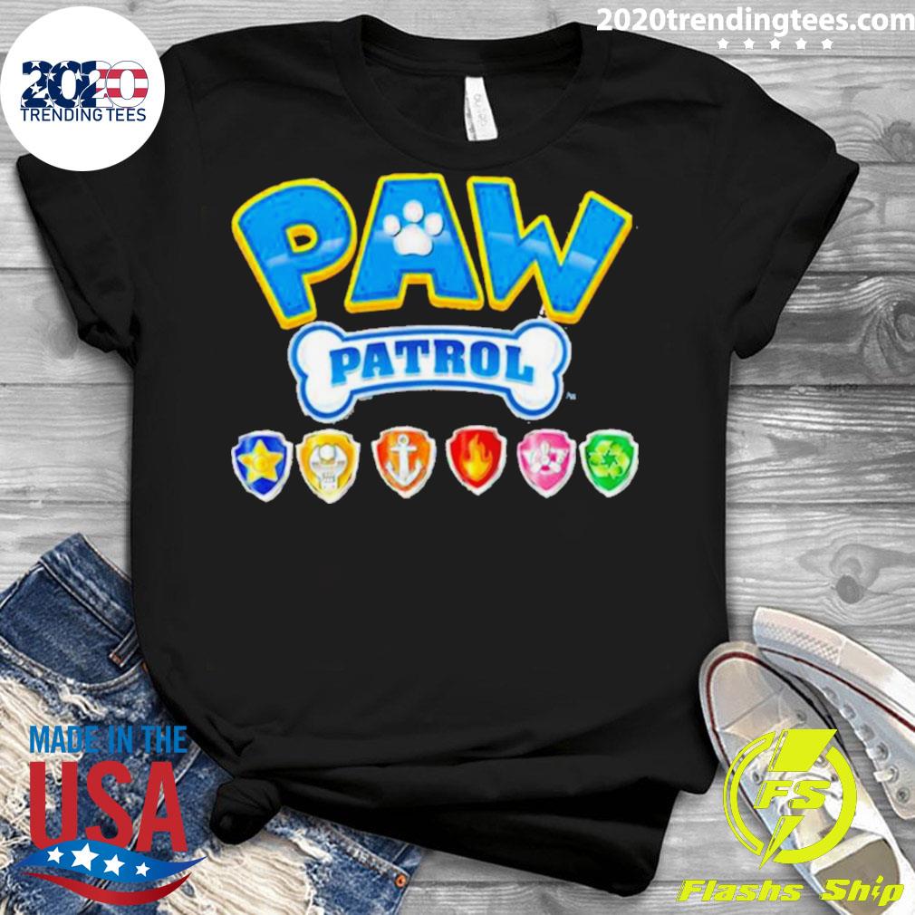 Official canine Patrol Design Icons - Adult & Kids T-Shirts, Sweatshirts & Hoodies apparel design preview 3