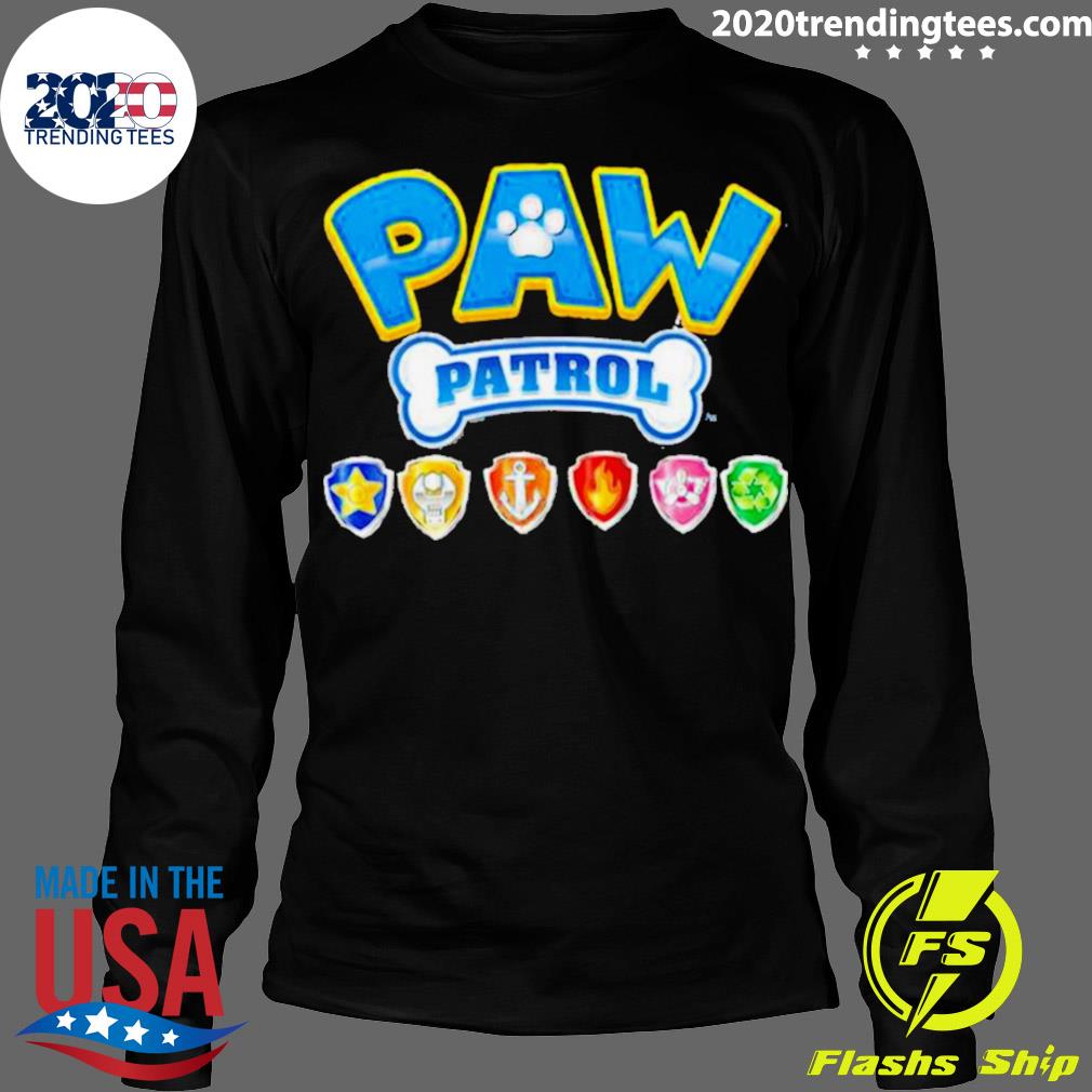 Official canine Patrol Design Icons - Adult & Kids T-Shirts, Sweatshirts & Hoodies apparel design preview 4