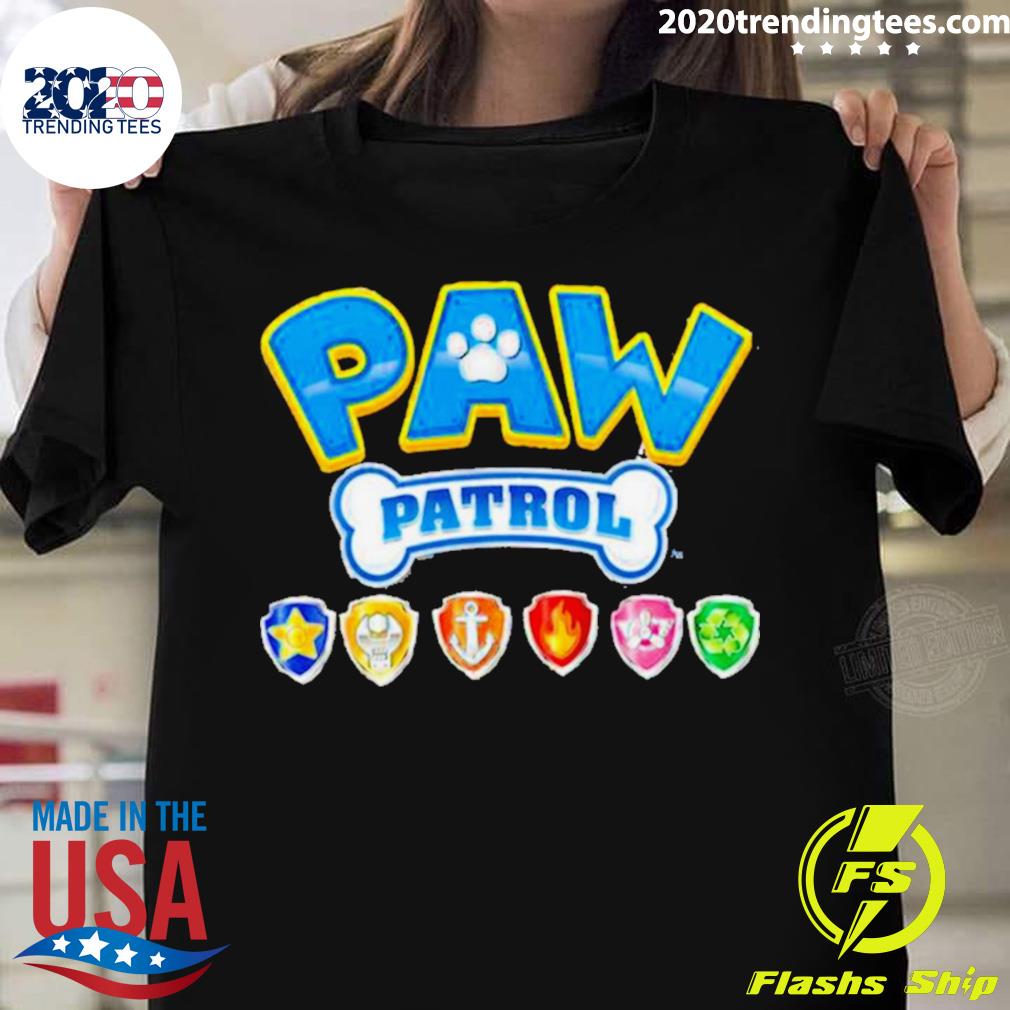 Official canine Patrol Design Icons - Adult & Kids T-Shirts, Sweatshirts & Hoodies apparel design preview 1