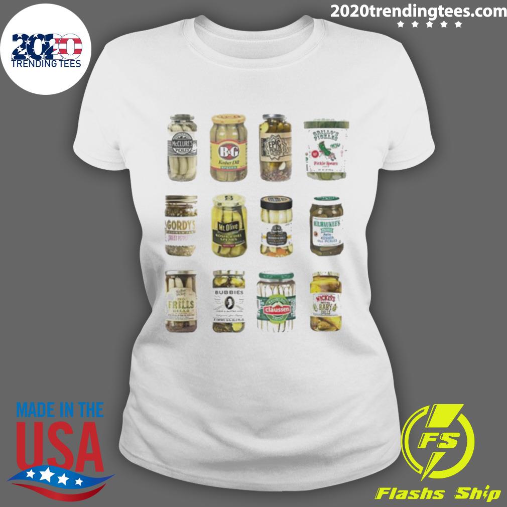 Official canned Pickles Pickle Lovers - Adult & Kids T-Shirts, Sweatshirts & Hoodies apparel design preview 3
