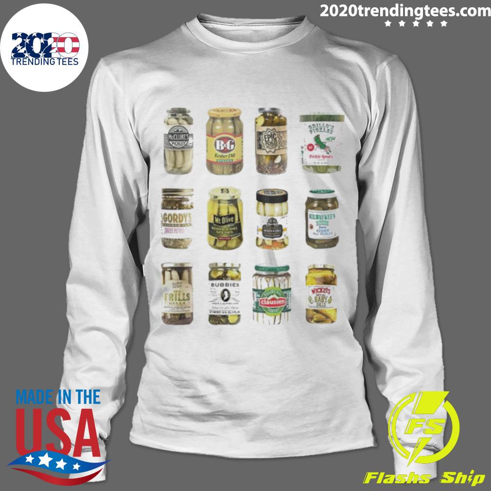 Official canned Pickles Pickle Lovers - Adult & Kids T-Shirts, Sweatshirts & Hoodies apparel design preview 4