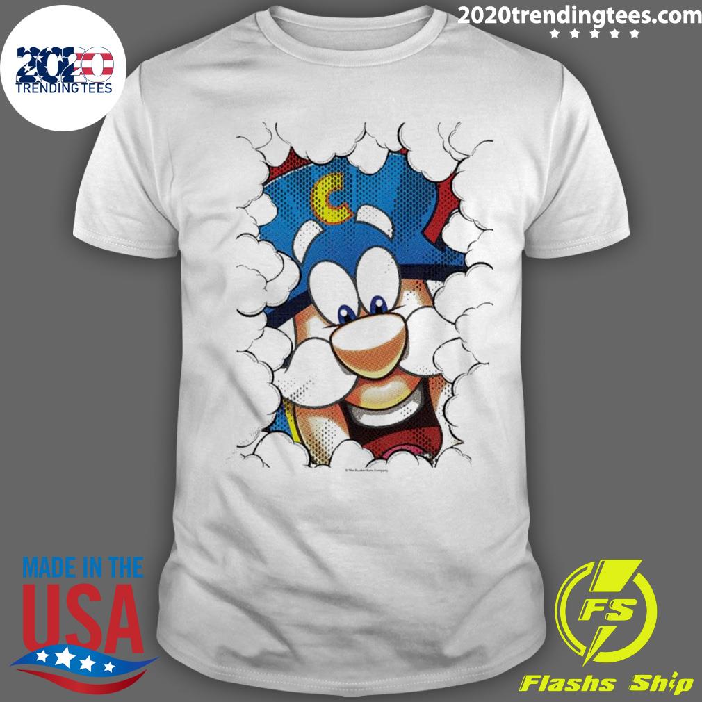 Official cap'n Crunch Cloud Portrait - Adult & Kids T-Shirts, Sweatshirts & Hoodies apparel design preview 1