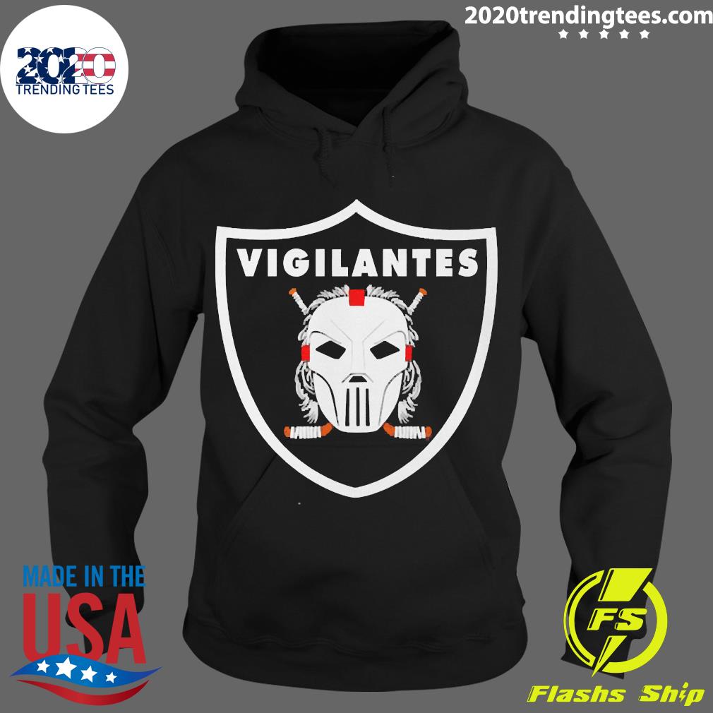Official Casey Jones Vigilantes Raiders - Adult & Kids T-Shirts, Sweatshirts & Hoodies apparel design preview 2