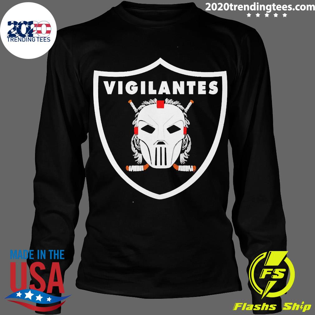 Official Casey Jones Vigilantes Raiders - Adult & Kids T-Shirts, Sweatshirts & Hoodies apparel design preview 4