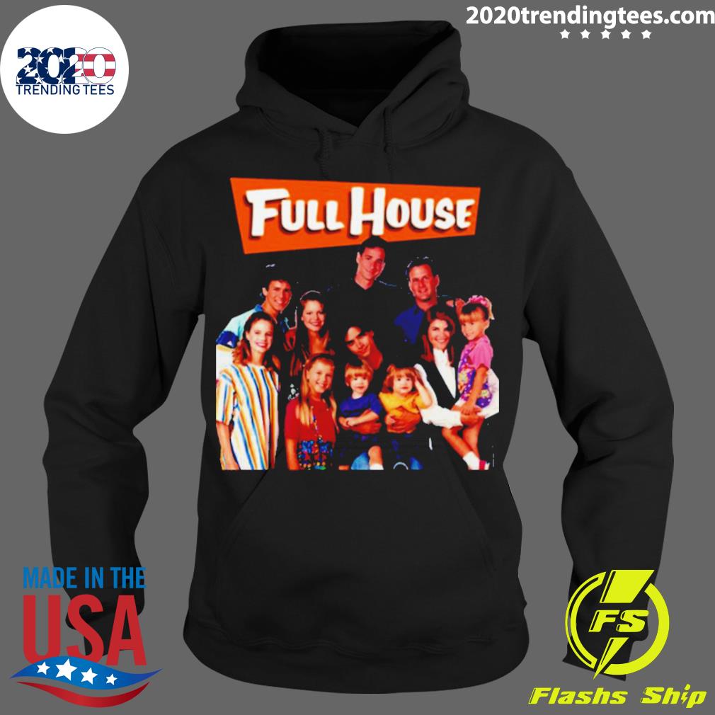 Official cast Characters Fuller House - Adult & Kids T-Shirts, Sweatshirts & Hoodies apparel design preview 2