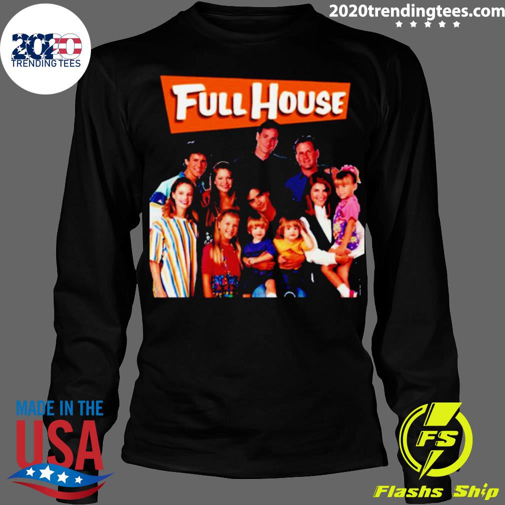 Official cast Characters Fuller House - Adult & Kids T-Shirts, Sweatshirts & Hoodies apparel design preview 4