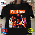Official cast Characters Fuller House - Adult & Kids T-Shirts, Sweatshirts & Hoodies apparel design preview 1