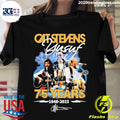 Official cat Stevens Yusuf 75 Years 1948-2023 - Adult & Kids T-Shirts, Sweatshirts & Hoodies apparel design preview 1