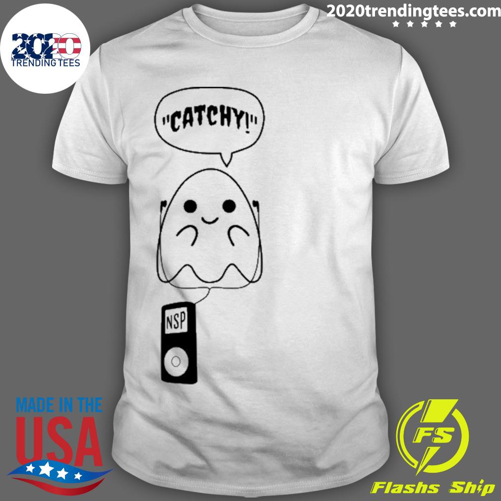 Official catchy Ghost Music - Adult & Kids T-Shirts, Sweatshirts & Hoodies apparel design preview 1