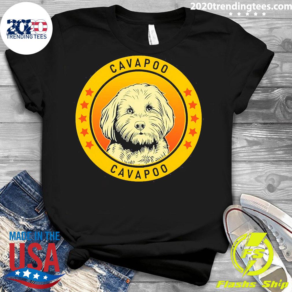 Official Cavapoo Dog Lover Cute - Adult & Kids T-Shirts, Sweatshirts & Hoodies apparel design preview 3