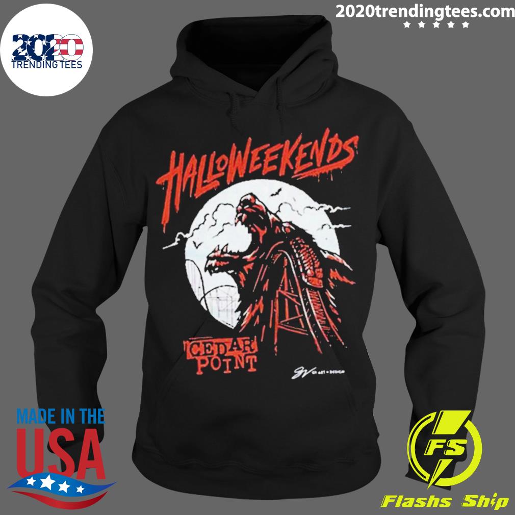 Official cedar Point Halloweekends Werewolf - Adult & Kids T-Shirts, Sweatshirts & Hoodies apparel design preview 2