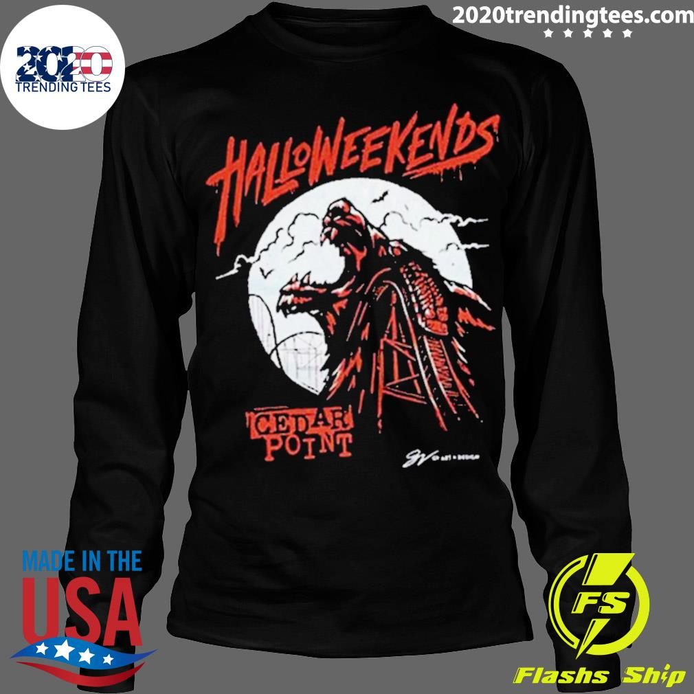 Official cedar Point Halloweekends Werewolf - Adult & Kids T-Shirts, Sweatshirts & Hoodies apparel design preview 4