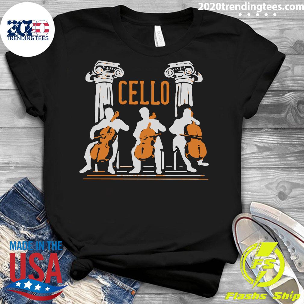 Official Cello Player - Adult & Kids T-Shirts, Sweatshirts & Hoodies apparel design preview 3
