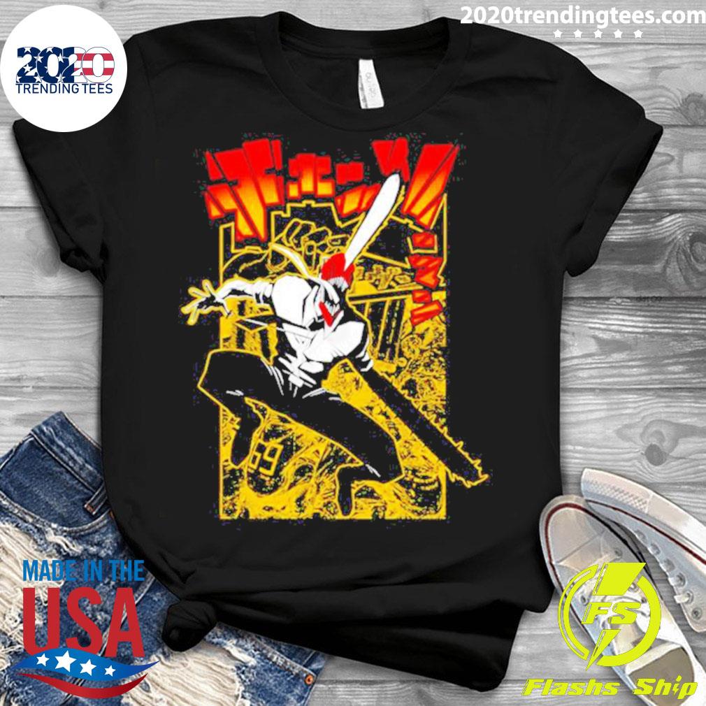 Official chainsaw Man - Adult & Kids T-Shirts, Sweatshirts & Hoodies apparel design preview 3
