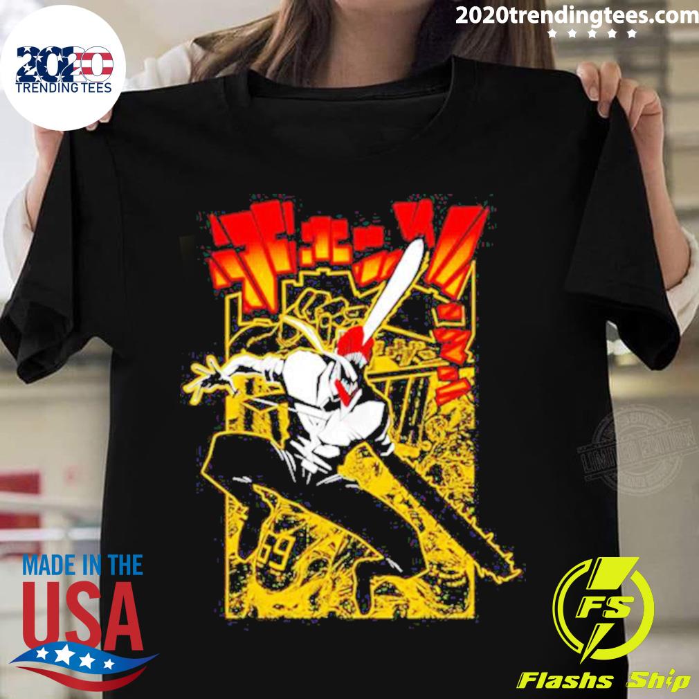 Official chainsaw Man - Adult & Kids T-Shirts, Sweatshirts & Hoodies apparel design preview 1