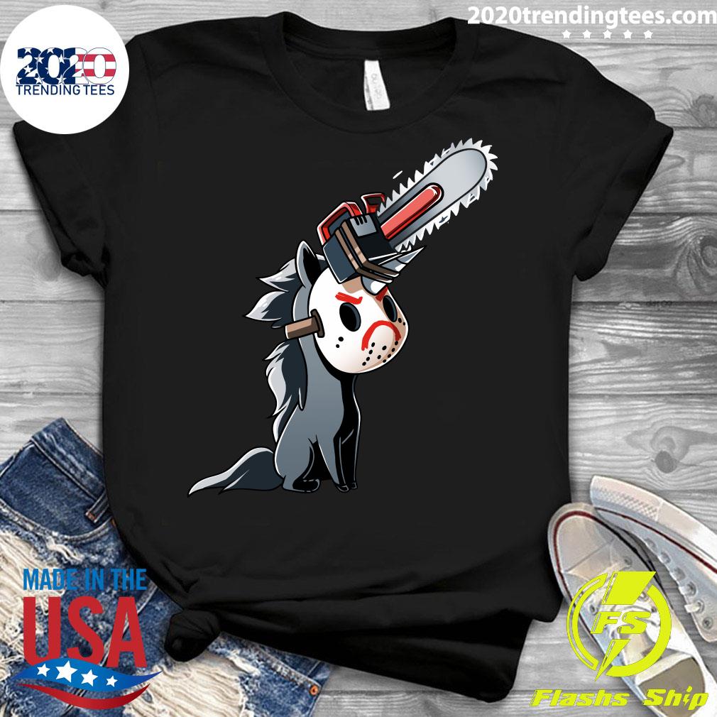 Official Chainsaw Unicorn - Adult & Kids T-Shirts, Sweatshirts & Hoodies apparel design preview 3