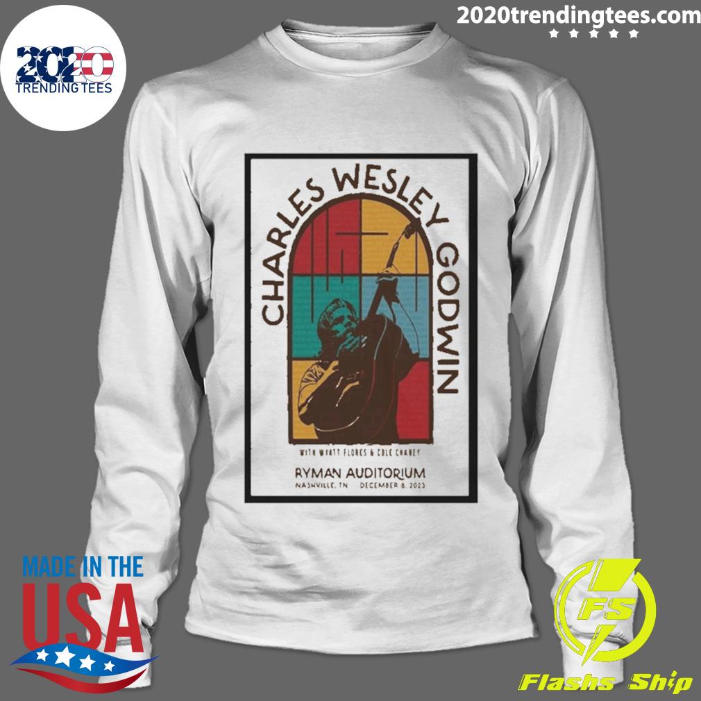 Official charles Wesley Godwin Poster December 8 2023 - Adult & Kids T-Shirts, Sweatshirts & Hoodies apparel design preview 4