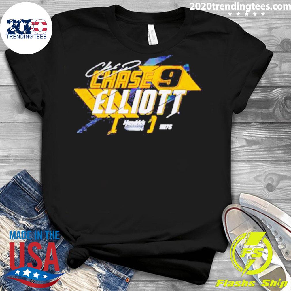 Official chase Elliott Hendrick Motorsports Team - Adult & Kids T-Shirts, Sweatshirts & Hoodies apparel design preview 3