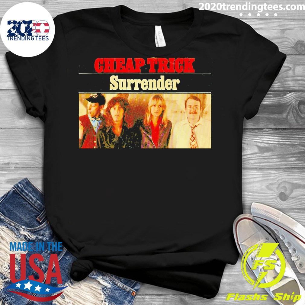 Official cheap Trick Surrender - Adult & Kids T-Shirts, Sweatshirts & Hoodies apparel design preview 3