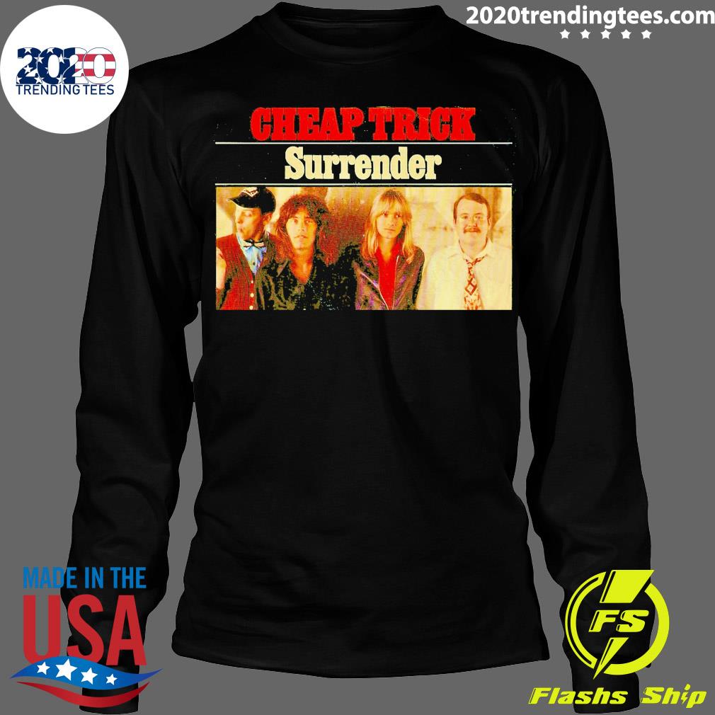 Official cheap Trick Surrender - Adult & Kids T-Shirts, Sweatshirts & Hoodies apparel design preview 4